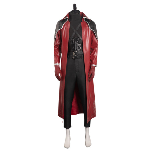 Final Fantasy VII Reunion Genesis Rhapsodos Uniform Cosplay Costume