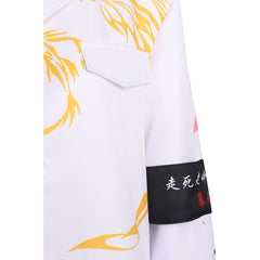 Japon Bosozoku Kimono Blanc Pantalon Cosplay costume costume Carnaval Halloween