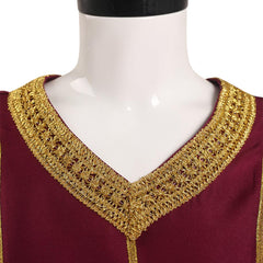 2022 House of the Dragon Rhaenyra Targaryen Robe Rouge Vintage Cosplay Costume Médiéval Halloween Carnival