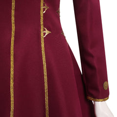2022 House of the Dragon Rhaenyra Targaryen Robe Rouge Vintage Cosplay Costume Médiéval Halloween Carnival