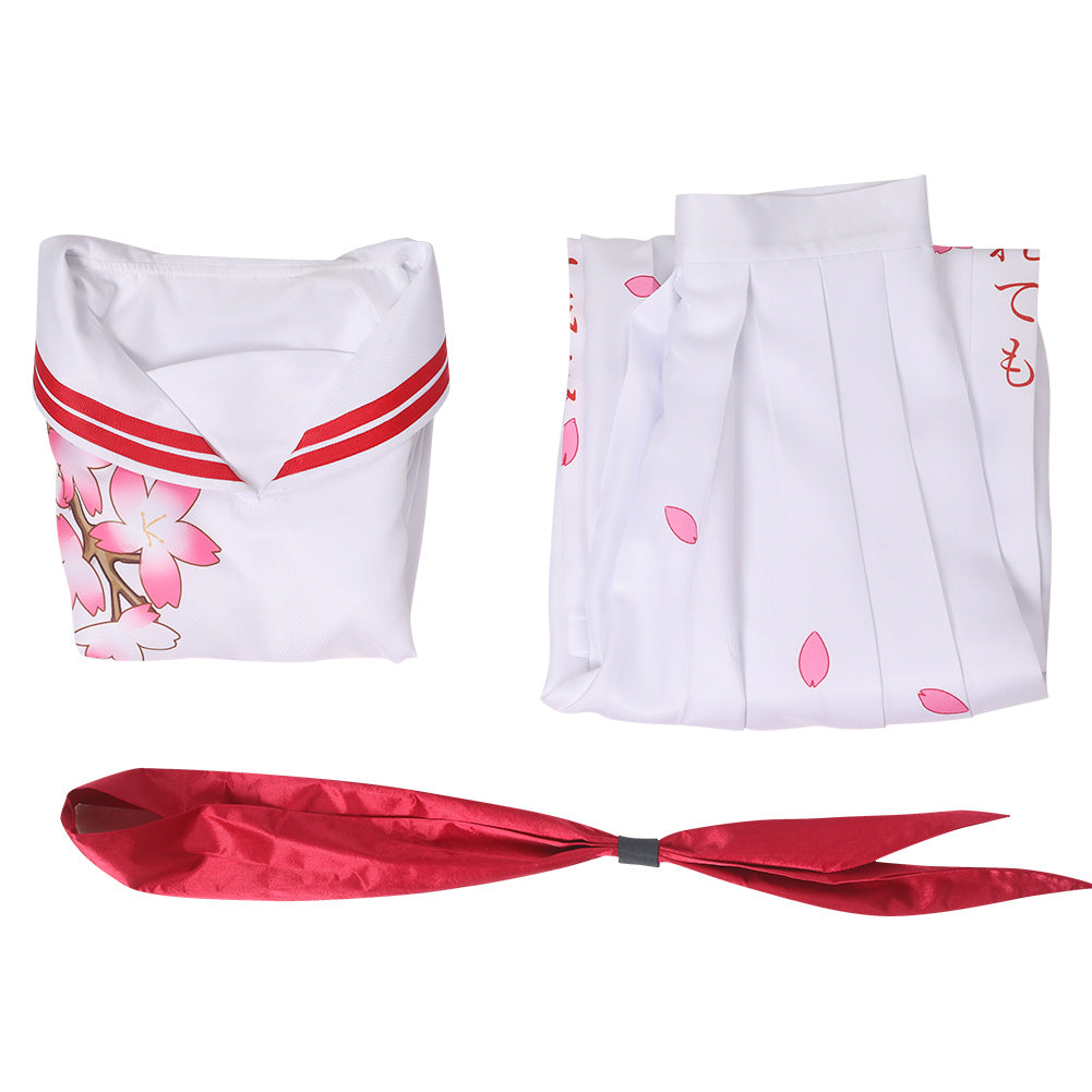 Bosozoku Cosplay Costume Japanese School Uniform Skirts Outfits Halloween Carnival Suit