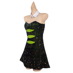 Splatoon Marie Robe Noir Jeu Femme Cosplay Costume