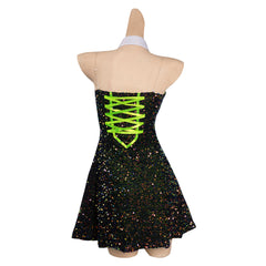 Splatoon Marie Robe Noir Jeu Femme Cosplay Costume