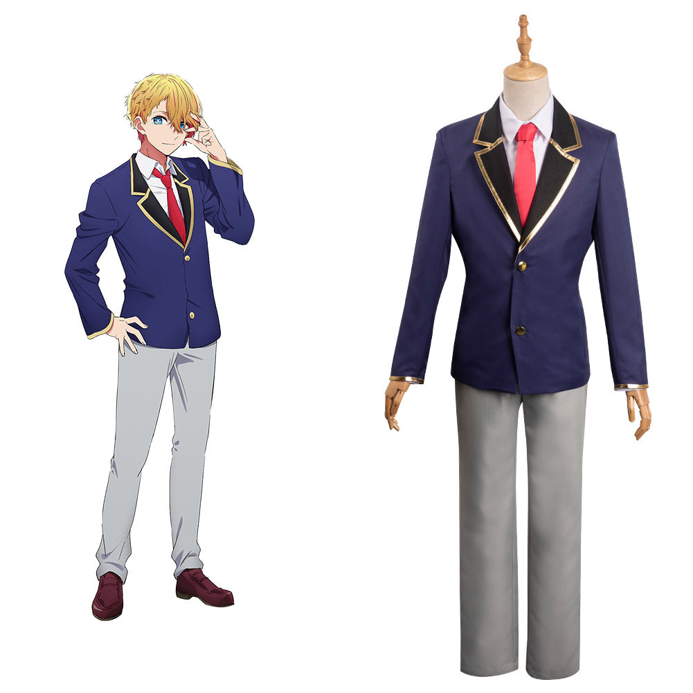 Anime Oshi no Ko Hoshino Aquamarine Homme Coaplay Costume