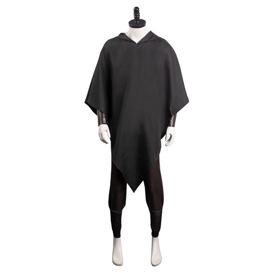 Adulte Le Chat potté 2 : La Dernière Quête Wolf Homme Noir Cosplay Costume Carnaval