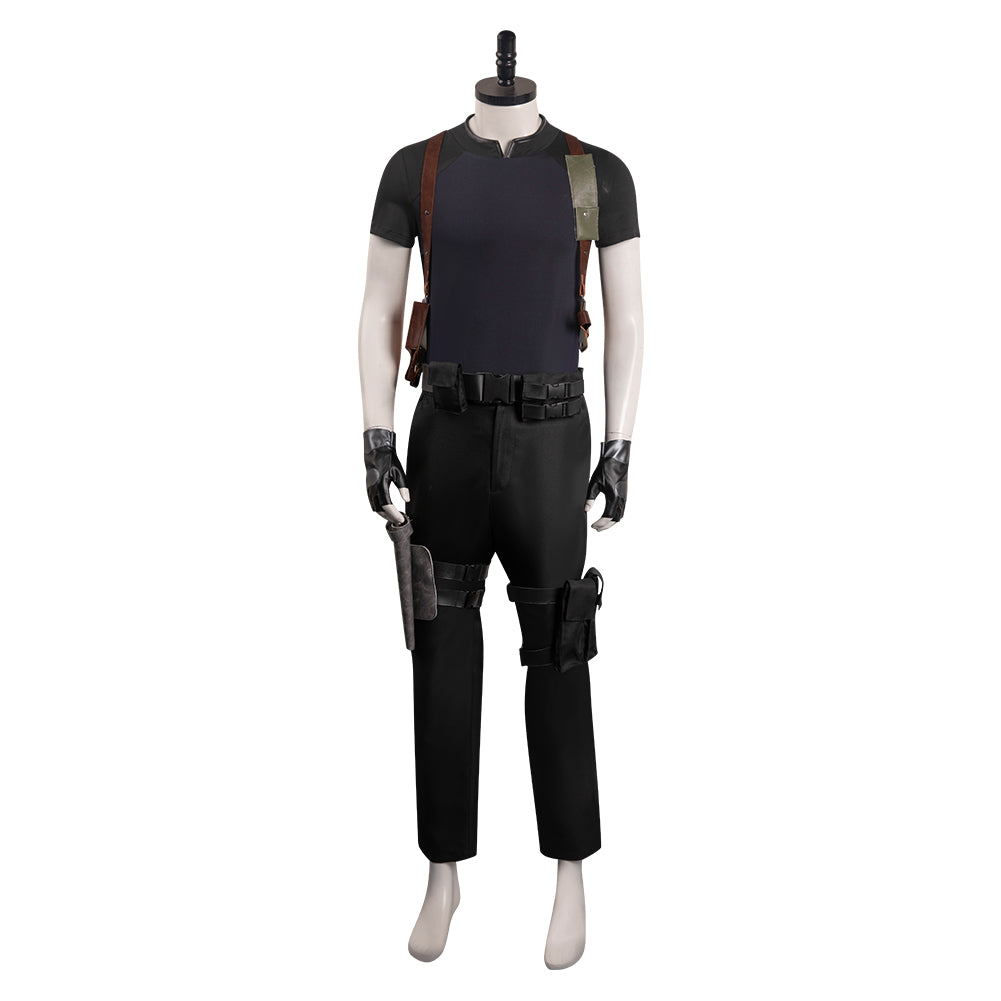 Adulte Resident Evil 4 Remake Leon S.Kennedy Homme Cosplay Costume