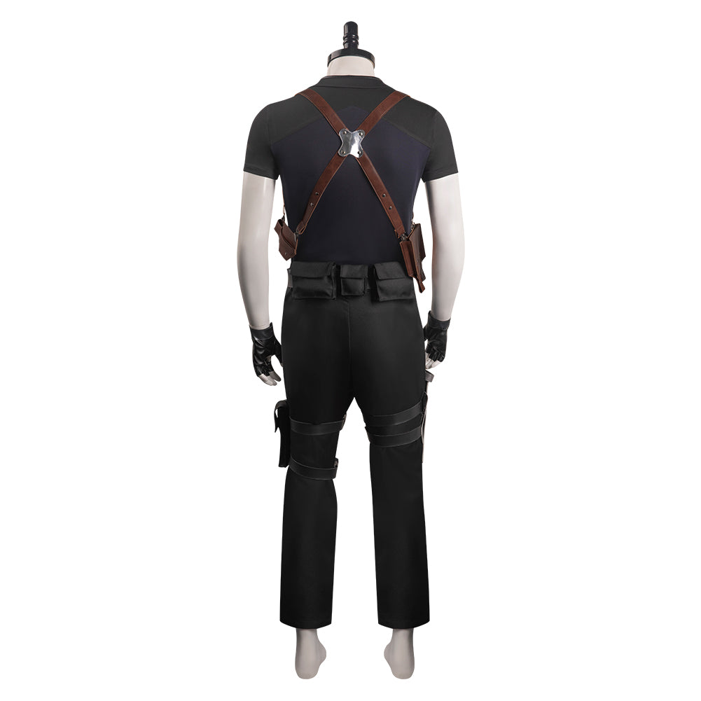 Adulte Resident Evil 4 Remake Leon S.Kennedy Homme Cosplay Costume