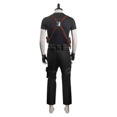 Adulte Resident Evil 4 Remake Leon S.Kennedy Homme Cosplay Costume