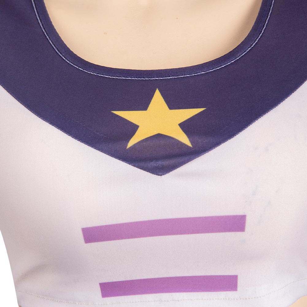 Luz à Osville The Owl House Luz Noceda Violet Maillot De Bain Cosplay Costume