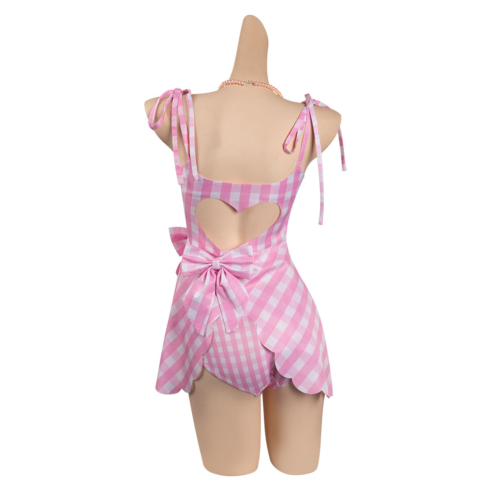Adulte Film Barbie Rose Robe Cosplay Costume Carnaval