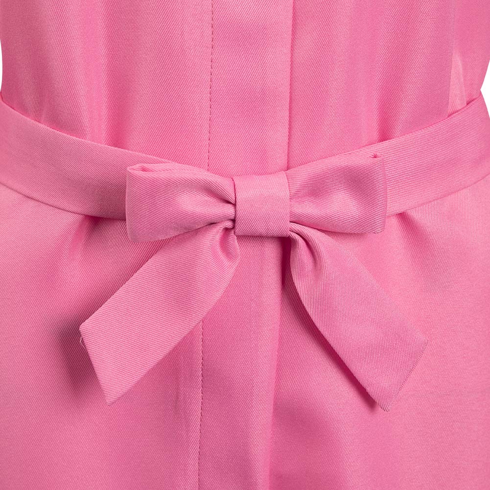 2023 Film Barbie Rose Combinaison Femme Margot Robbie Barbie Cosplay Costume