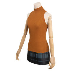 Resident Evil 4 Remake Ashley Graham Orange Cosplay Costume