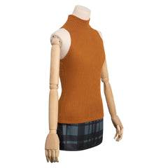 Resident Evil 4 Remake Ashley Graham Orange Cosplay Costume