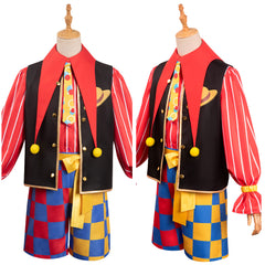 One Piece Luffy Clowns Design Original Cosplay Costume Halloween