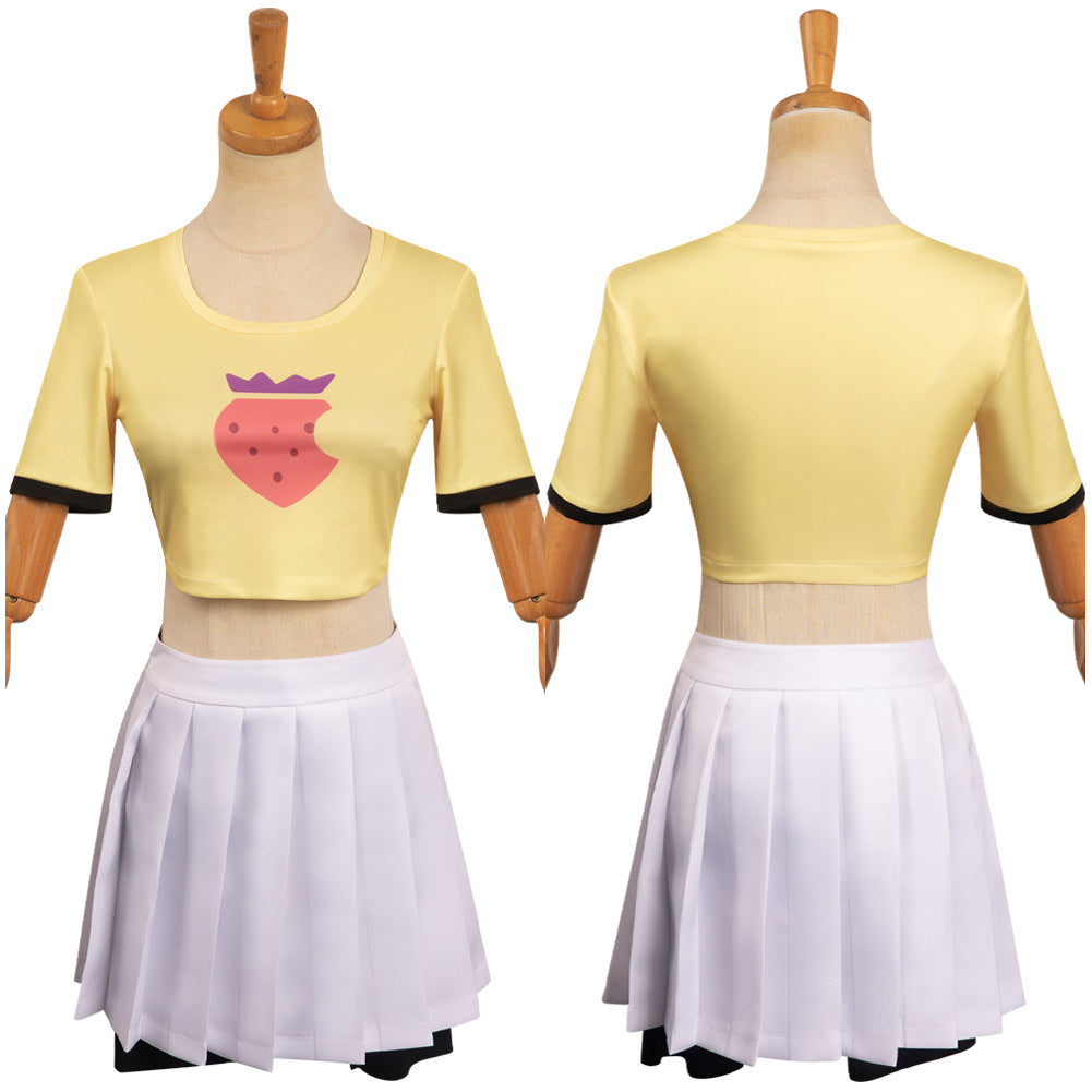 Anime Oshi No Ko Arima Kana Jaune Tenue Cosplay Costume Newcossky fr anime-oshi-no-ko-arima-kana-jaune-tenue-cosplay-costume-newcossky-fr