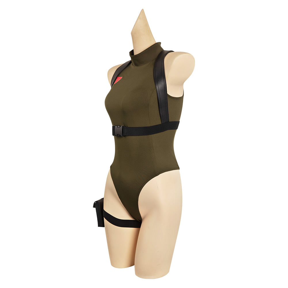 Street Fighter Alpha 3 Cammy White Jeu Cosplay Costume