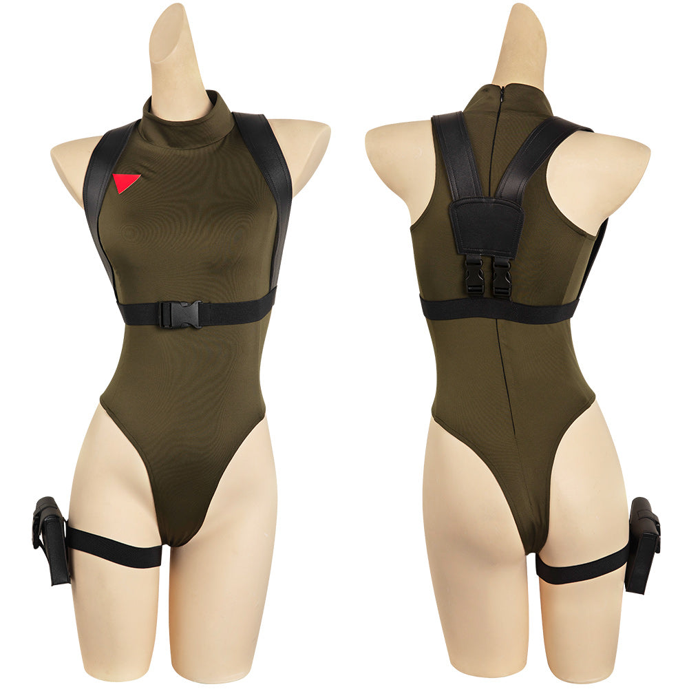 Street Fighter Alpha 3 Cammy White Jeu Cosplay Costume