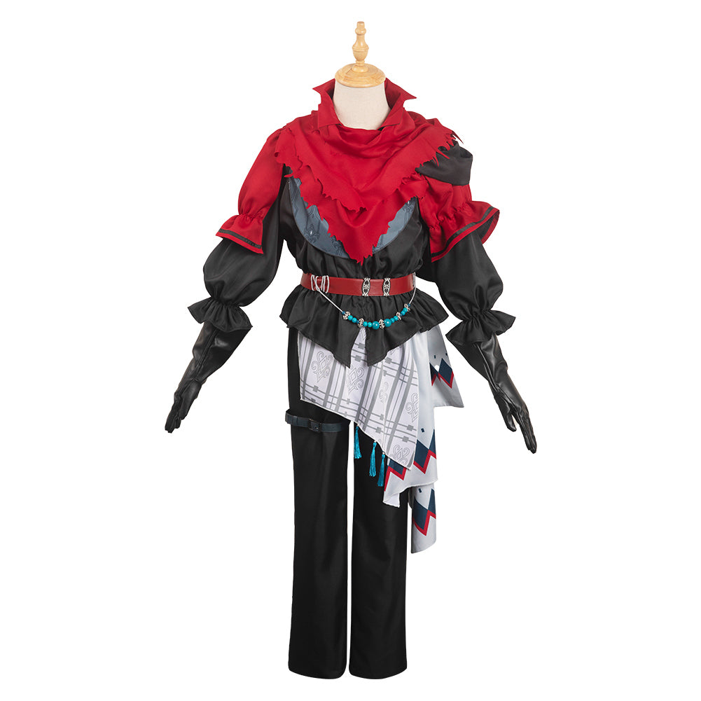 Final Fantasy XVI FF16 Joshua Rose Noir Ensemble Cosplay Costume Halloween Carnaval