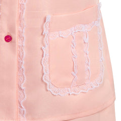 Film Barbie Deux Pieces Pyjama Robe Cosplay Costume Halloween Carnaval