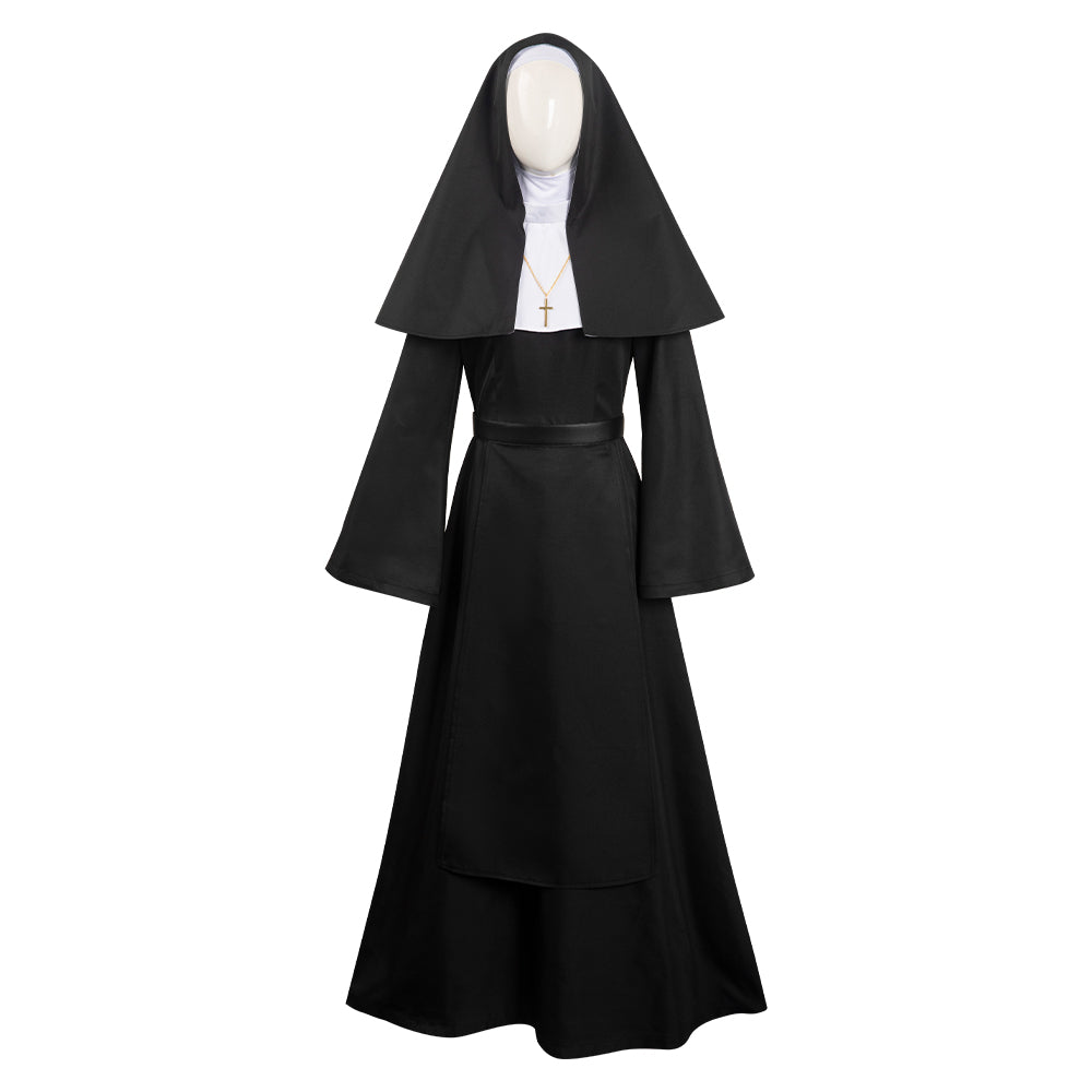Adulte Film La Nonne The Nun Noir Femme Halloween Carnaval