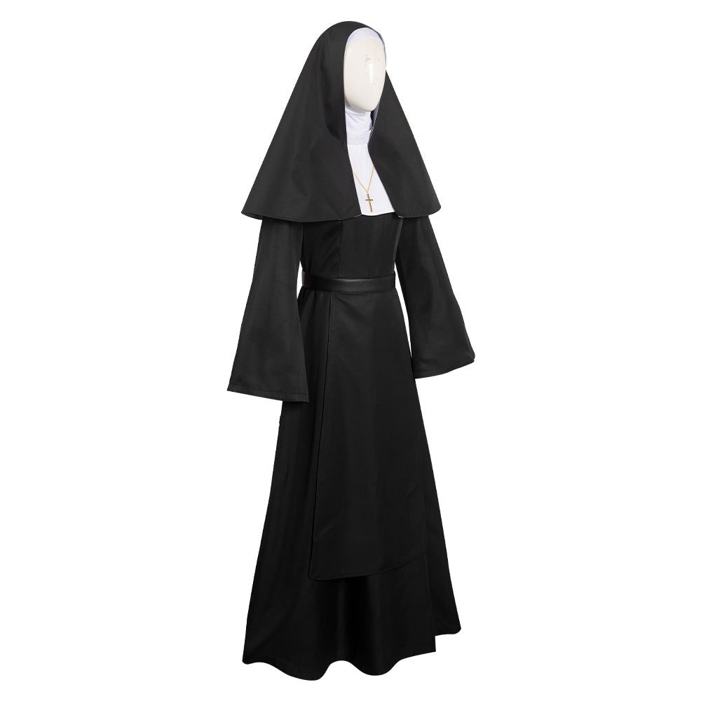 Adulte Film La Nonne The Nun Noir Femme Halloween Carnaval