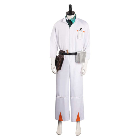 Film Retour Vers Le Futur Doc Brown Homme Combinaison Cosplay Costume Halloween