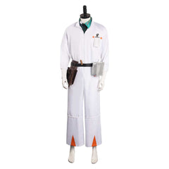 Film Retour Vers Le Futur Doc Brown Homme Combinaison Cosplay Costume Halloween