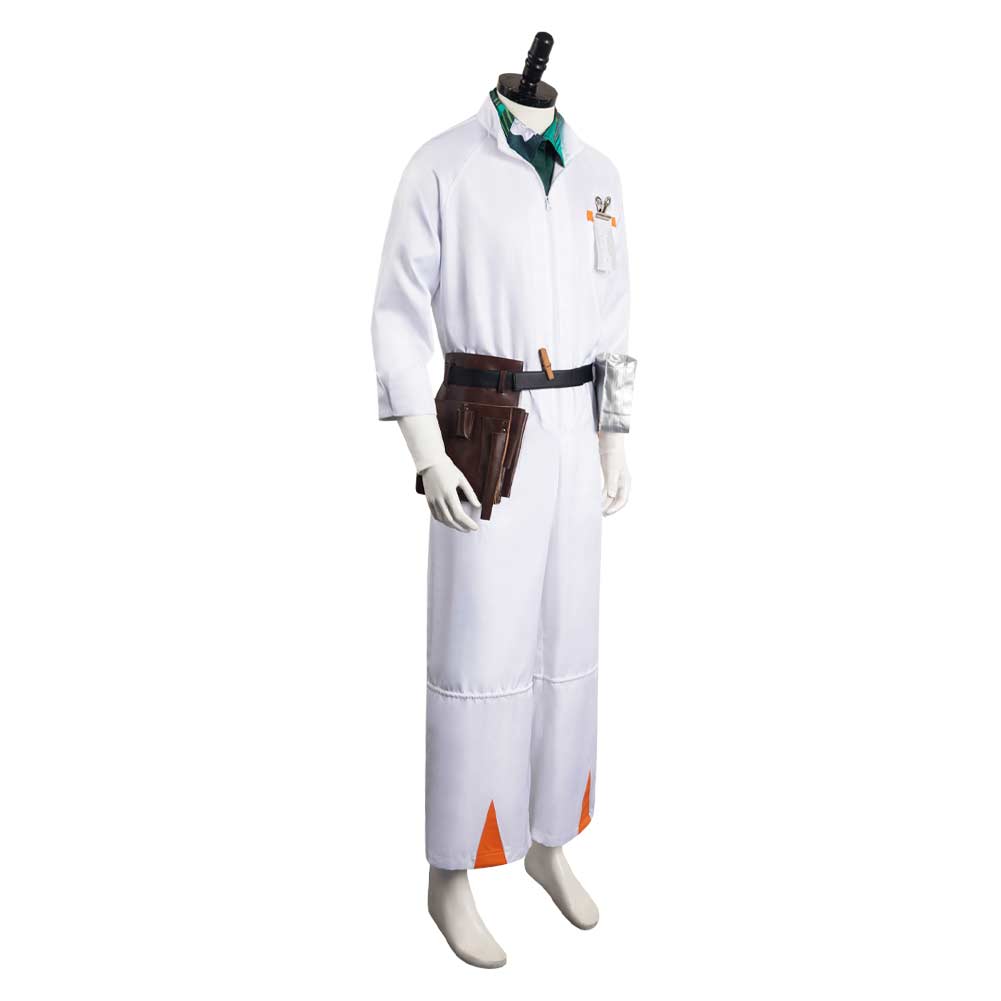 Film Retour Vers Le Futur Doc Brown Homme Combinaison Cosplay Costume Halloween