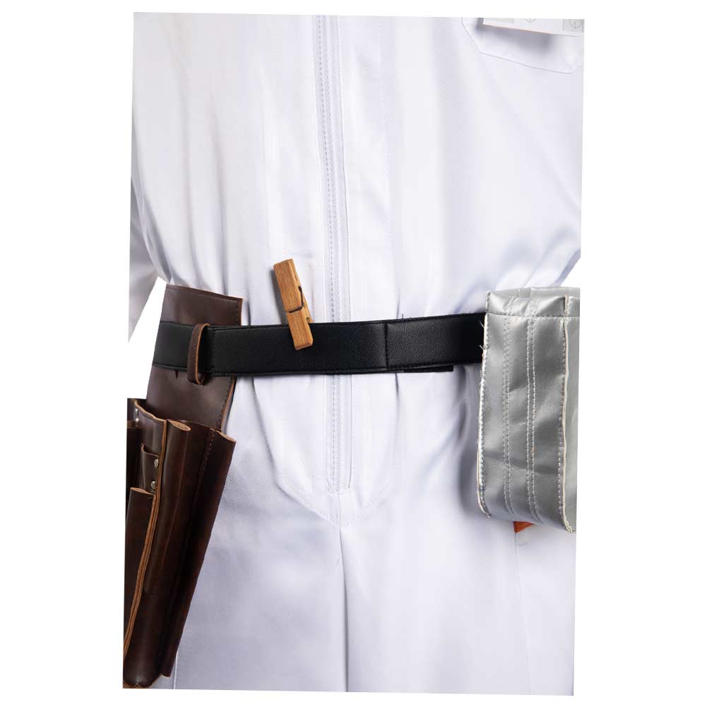 Film Retour Vers Le Futur Doc Brown Homme Combinaison Cosplay Costume Halloween