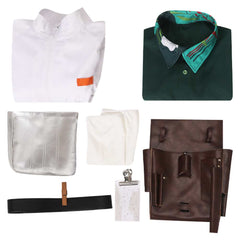 Film Retour Vers Le Futur Doc Brown Homme Combinaison Cosplay Costume Halloween