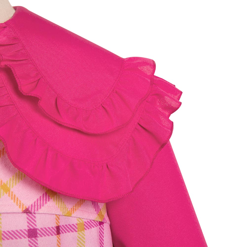 Kids Children Wednesday Addams Enid Cosplay Costume Outfits Halloween Carnival Party Suit