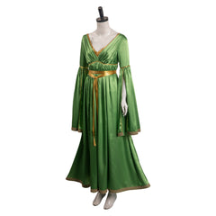 Star Wars Leia Robe Vert Mariée Cosplay Costume Carnaval
