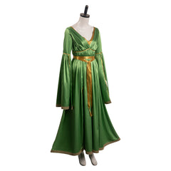 Star Wars Leia Robe Vert Mariée Cosplay Costume Carnaval