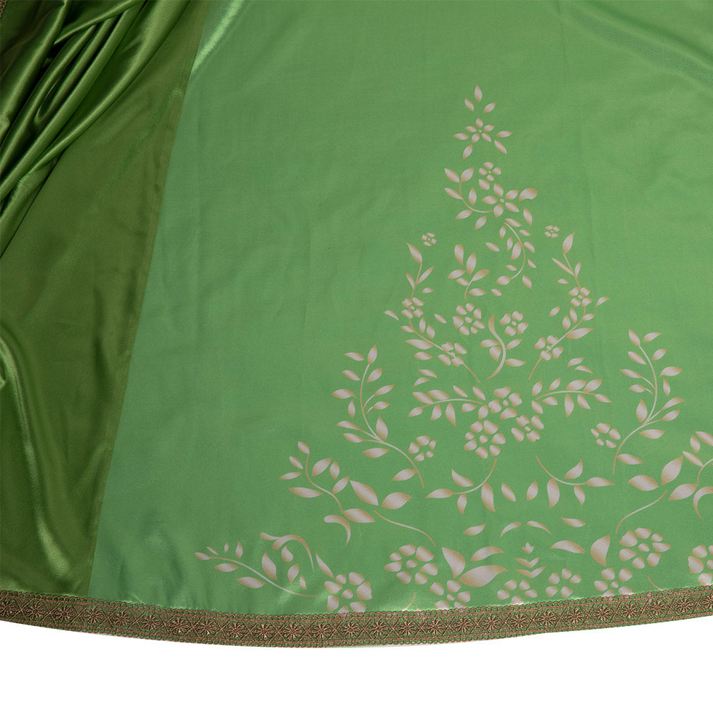 Star Wars Leia Robe Vert Mariée Cosplay Costume Carnaval