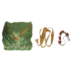 Star Wars Leia Robe Vert Mariée Cosplay Costume Carnaval