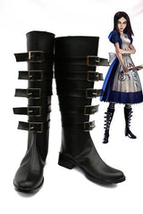 Alice : Retour au pays de la folie Botte Cosplay Chaussures