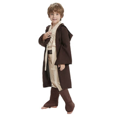 Enfant Obi Wan Kenobi Jedi Halloween Cosplay Costume