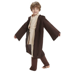Enfant Obi Wan Kenobi Jedi Halloween Cosplay Costume