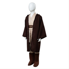Enfant Obi Wan Kenobi Jedi Halloween Cosplay Costume