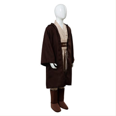 Enfant Obi Wan Kenobi Jedi Halloween Cosplay Costume