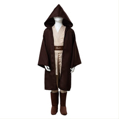 Enfant Obi Wan Kenobi Jedi Halloween Cosplay Costume