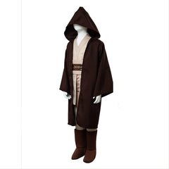 Enfant Obi Wan Kenobi Jedi Halloween Cosplay Costume