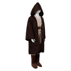 Enfant Obi Wan Kenobi Jedi Halloween Cosplay Costume