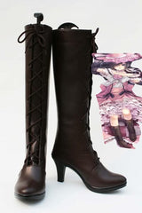 Black Butler Ciel Phantomhive Bottes Marrones Cosplay Chaussures