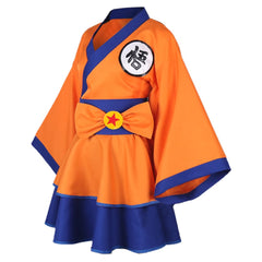 Dragon Ball Z Goku Genderbend Lolita Robe Cosplay Costume