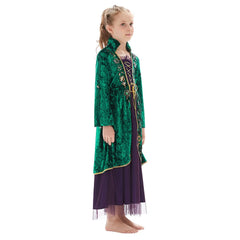 Enfant Hocus Pocus Winifred Sanderson Cosplay Costume