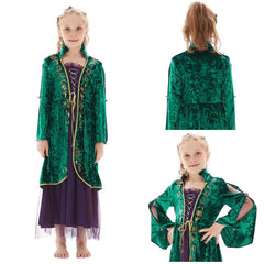Enfant Hocus Pocus Winifred Sanderson Cosplay Costume