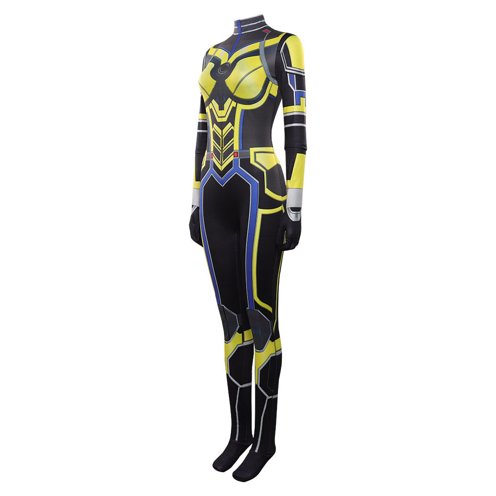 Ant-Man et la Guêpe Quantumania Hope Van Dyne Combinaison Cosplay Costume