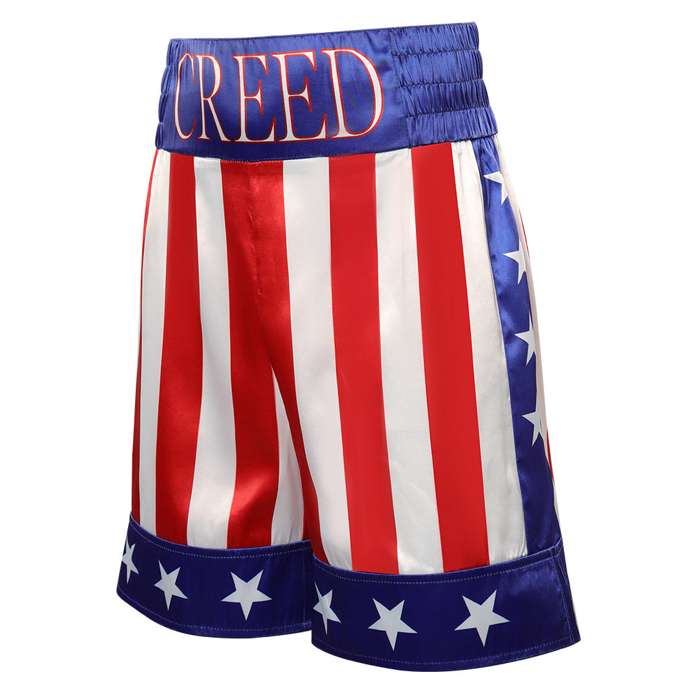 Film Creed 3 Adonis Creed Shorts Adulte Homme Cosplay Costume
