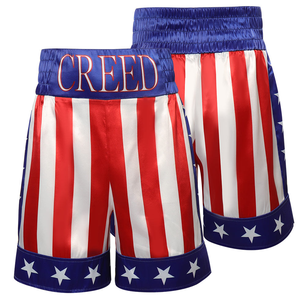 Film Creed 3 Adonis Creed Shorts Adulte Homme Cosplay Costume